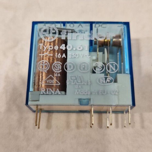 Finder Relay 40.61.9.110.0000 sealed box of 50, 110V DC, 16A
