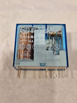 Finder Relay 40.61.9.110.0000 sealed box of 50, 110V DC, 16A