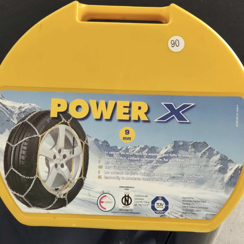 Everest Power X snow chains for cars like new