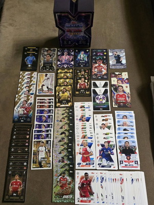 Match Attax EXTRA 2025-26 pack with cards and The X Tin new