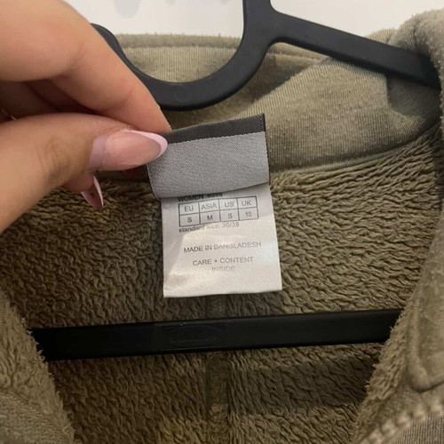Jack Wolfskin fleece lined jacket size S like new