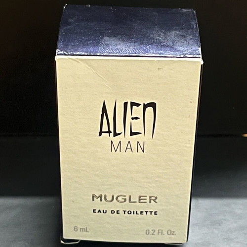 Mugler Alien Man mini perfume Eau de Toilette like new 6ml