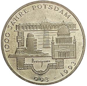 Γερμανιά κέρμα 10 μάρκα νόμισμα 1993 V12