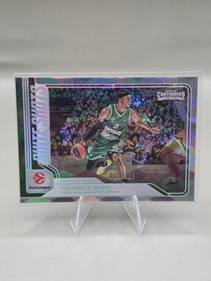 2025-26 Panini Contenders EuroLeague Kendrick Nunn Suite Shots Playoff /125 #3 card