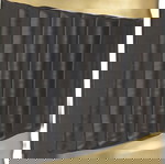  Διακοσμητικό Βάζο Κεραμικό Χρυσό 15x6.5x23cm