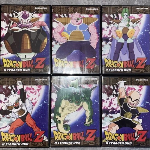 Dragonball Z DVD used, collectible Deagostini series