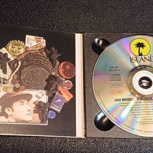 Jah Wobble's Invaders Of The Heart The Sun Does Rise CD single used, electronic