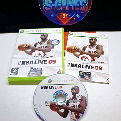 NBA Live 09 Xbox 360 used