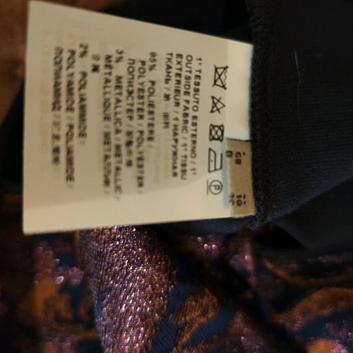 Pinko pencil skirt elastic knee-length like new, blue