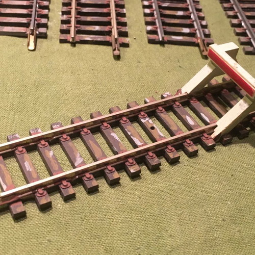 Jouef Model Train Tracks used, HO Scale 1/87, set of 14 pieces