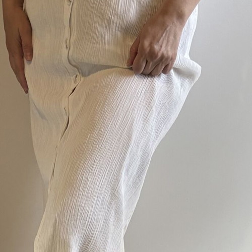H&M skirt new, white, size S 36 8