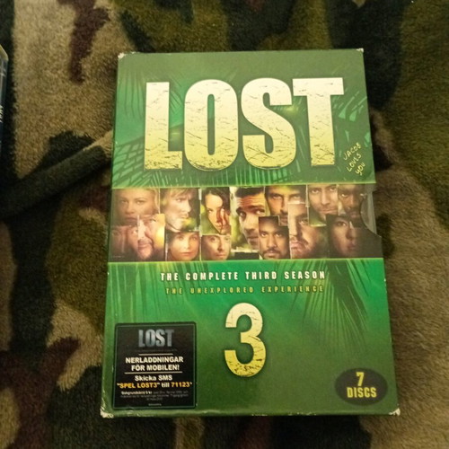 Lost Season 3 and 4 DVD like new with subtitles