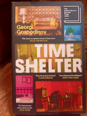Time Shelter от Георги Господинов като ново, английско издание