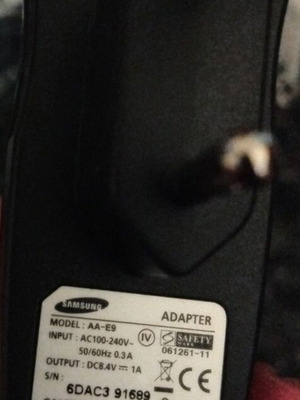 Samsung AA-E9 AC adapter charger for camcorders