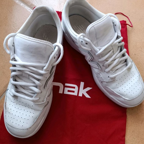 New Balance sneakers white woman used, size 38