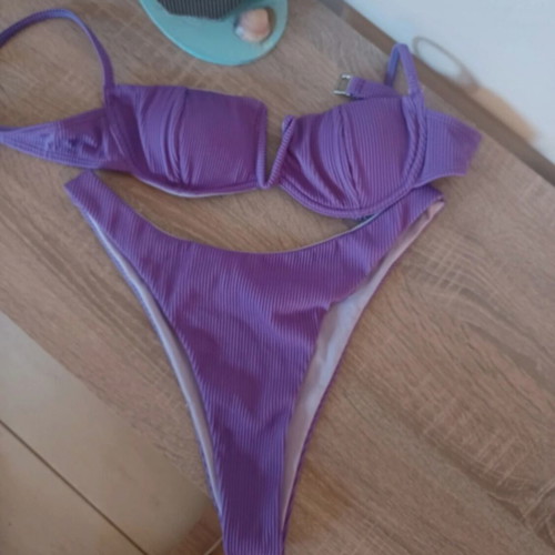 Swimsuit like new, purple, size S