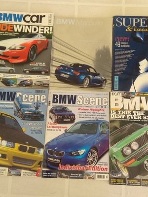 Περιοδικά αυτοκινήτου μεταχειρισμένα, Super executive car's, BMW scene, BMW car