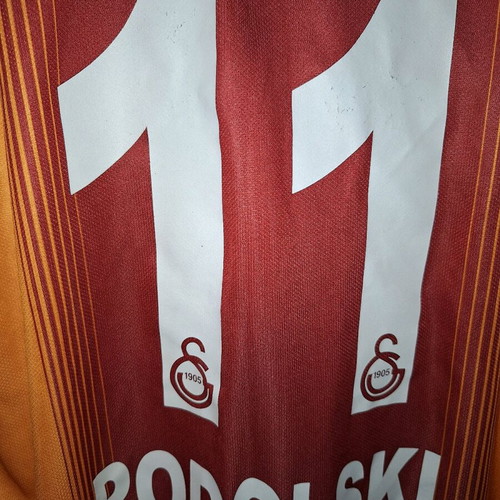 Galatasaray home shirt 2015/2016 #11 Podolski used, official replica