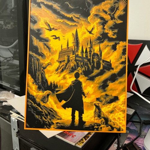 Harry Potter and Hogwarts decorative item new, PLA material