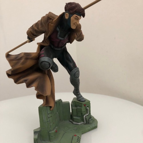 Gambit X-Men Jim Lee Statue Modern Era 8 Inches new