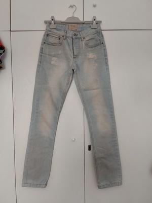 Vintage skinny jeans Bershka size 34 blue like new
