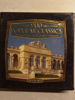 200 Popular Classics box set used, 10 CD, classical music