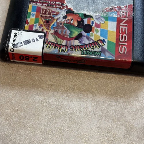 Mickey’s Ultimate Challenge Sega Genesis game