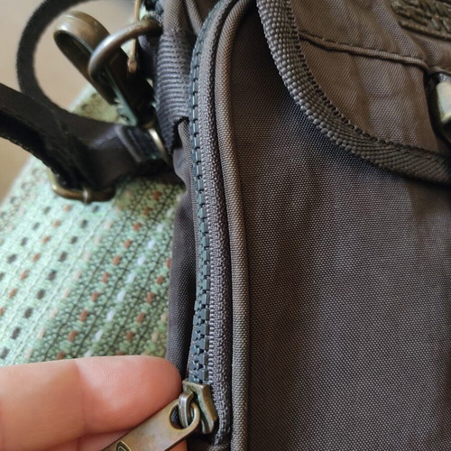 Camel Active brown crossbody bag with adjustable strap