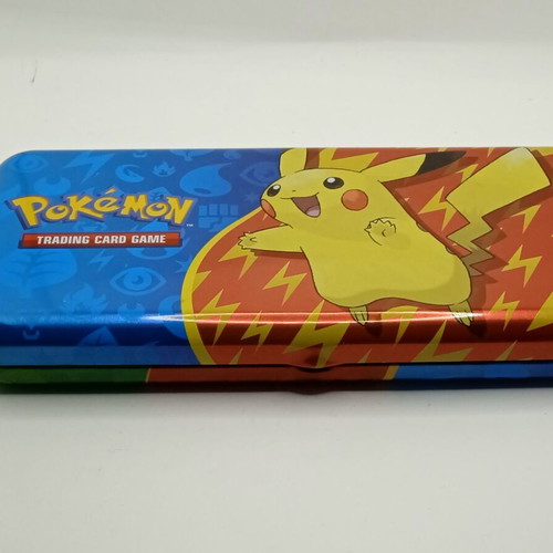Συλλεκτική μεταλλική κασετίνα Pokémon Pikachu μεταχειρισμένη