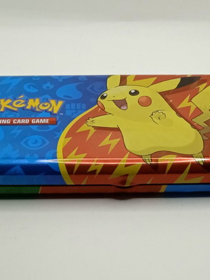 Συλλεκτική μεταλλική κασετίνα Pokémon Pikachu μεταχειρισμένη