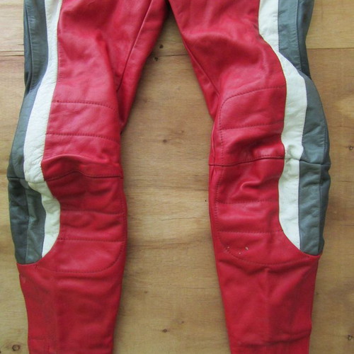 Brema leather motorcycle suit used, size 46, two-piece
