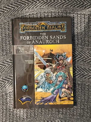D&D Forgotten Realms The Forbidden Sands of Anauroch Comic #1 hardcover new