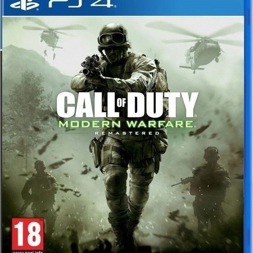 Call of Duty Modern Warfare Remastered PS4 new PAL