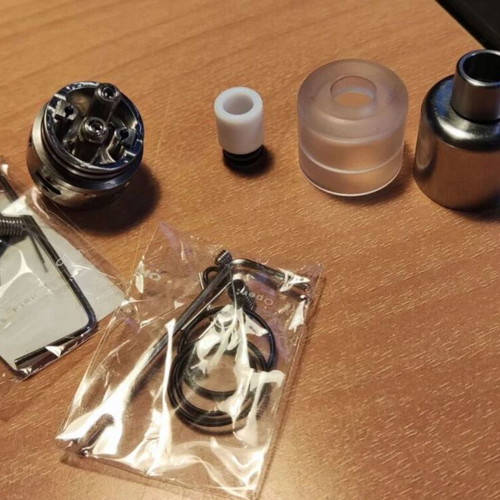 SnapDragon RDA v1 atomizer like new, stainless steel 316