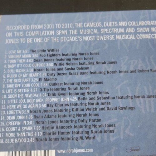 Norah Jones featuring R&B Soul CD