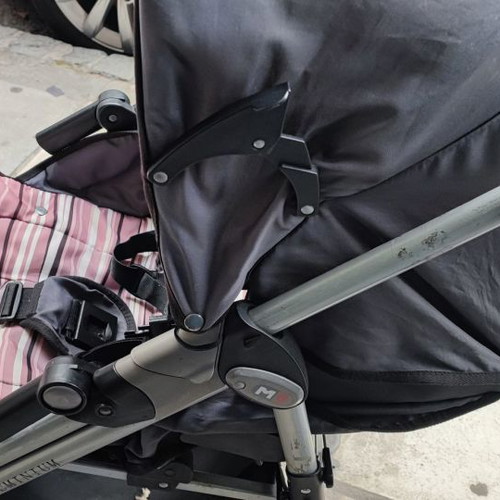 Carello M6 Aluminum stroller used, lightweight with 5-point harness