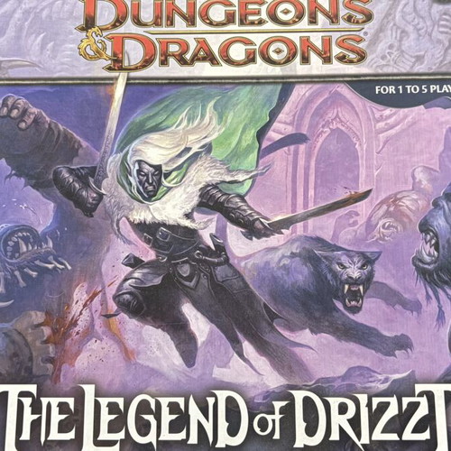 Dungeons & Dragons The Legend of Drizzt board game, Wizards of the Coast