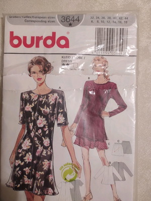 Burda pattern for everyday skirt new