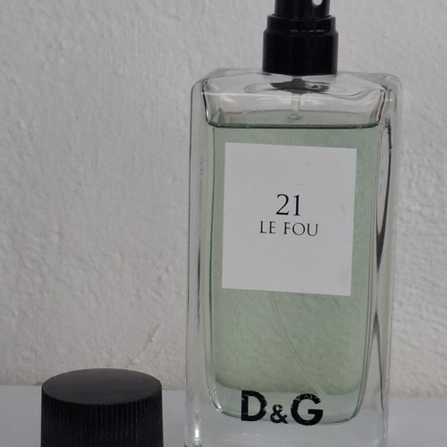 Dolce & Gabbana 21 Le Fou Pour Homme Eau de Toilette spray 100 ml like new