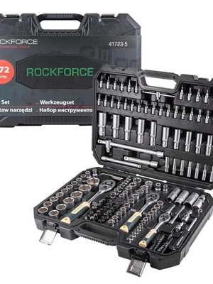 Rockforce socket set 172 pieces new with case