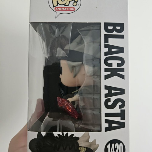 Black Asta Funko Pop #1420 like new with box