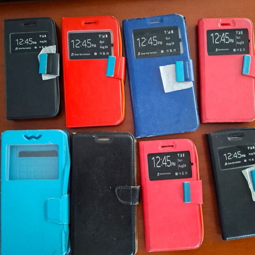 Notebook cases new, assorted colors, bulk pack