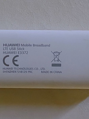 Huawei LTE E3372 4G wireless USB stick