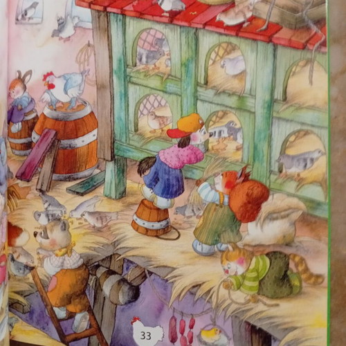 Children's book 20 stories from the farm like new, Greek