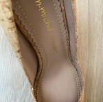 Jean-Michel Cazabat cork pumps size 38, Vero Cuoio
