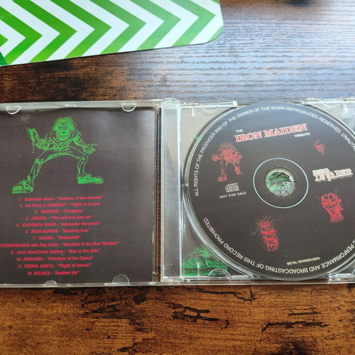 Metal Invader Iron Maiden Tribute CD used, metal