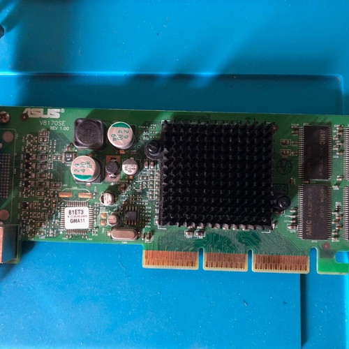 Asus V8170SE Nvidia GeForce4 MX GPU AGP used