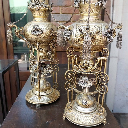 Holy Table Candles like new, set from store stock
