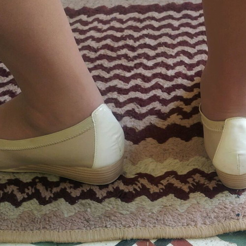 D Chicas Leather Women's Shoes Size 38 Beige like new