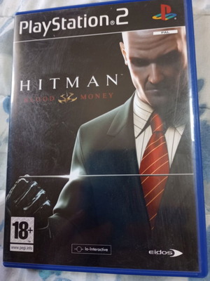 Hitman Blood Money παιχνίδι PS2 μεταχειρισμένο, με βιβλιαράκι